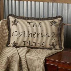 Farmhouse Star Gathering Place Pillow - 14x22 -Country Home Decor Store farmhouse star gathering place pillow 14x22 840528182310 image2 73287.1754101607
