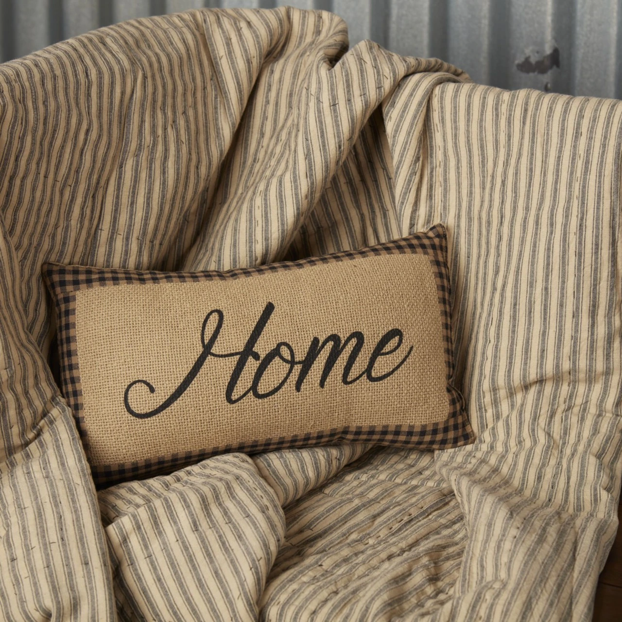 Farmhouse Star Home Pillow - 7x13 2 Farmhouse Star Home Pillow - 7x13 - Image 2
