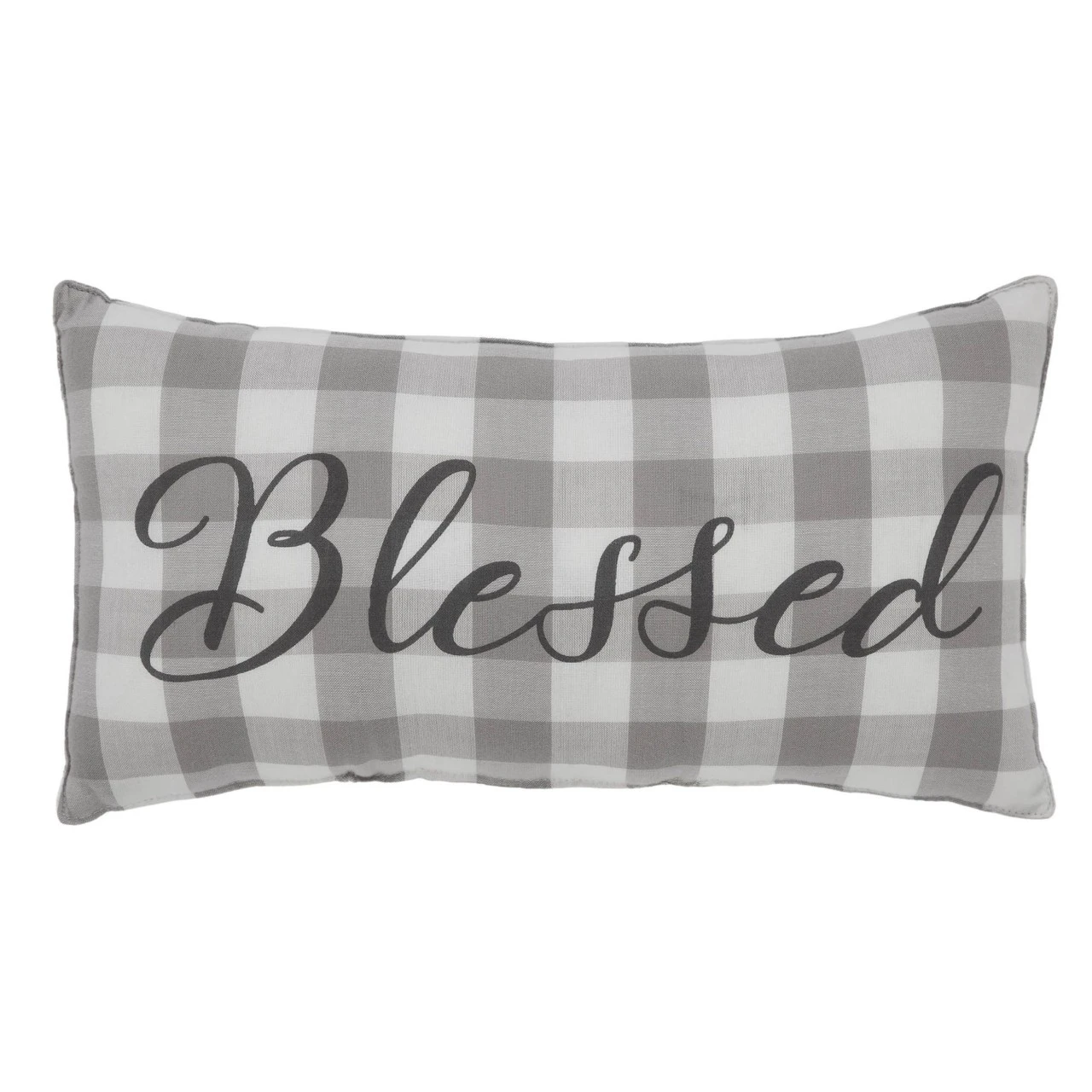 Finders Keepers Blessed Pillow - 7x13 1 Finders Keepers Blessed Pillow - 7x13