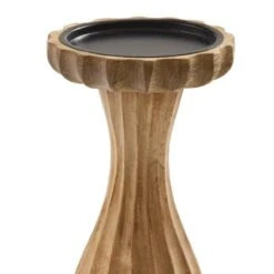 Fluted Candle Holder - Tall 9" 5 Fluted Candle Holder - Tall 9" -Country Home Decor Store fluted candle holder tall 9 762242071421 image3 47234.1757955963