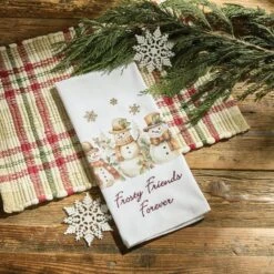 Frosty Friends Forever Dishtowels - Set Of 2 4 Frosty Friends Forever Dishtowels - Set Of 2 -Country Home Decor Store frosty friends forever dishtowels set of 2 762242077515 image2 41590.1762200693