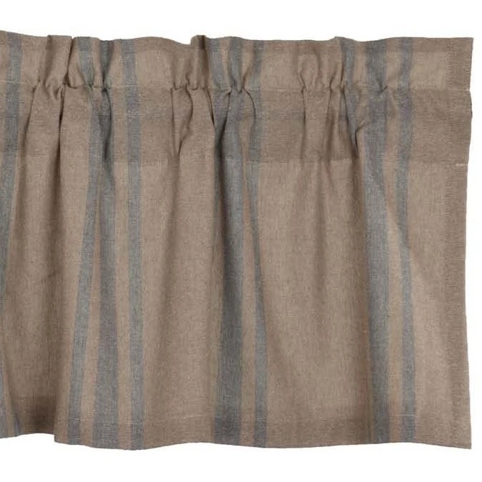 Grain Sack Blue Valance - 72x16 1 Grain Sack Blue Valance - 72x16