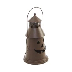 Halloween Lantern Tealight Holder - Bronze -Country Home Decor Store halloween lantern tealight holder bronze 840233944753 image4 97758.1755534065