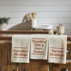 Harvest Blessings Tea Towels - 19x28 Set Of 3 5 Harvest Blessings Tea Towels - 19x28 Set Of 3 -Country Home Decor Store harvest blessings tea towels 19x28 set of 3 840233935966 image2 32382.1754101798
