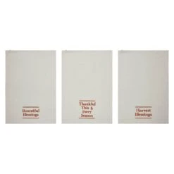 Harvest Blessings Tea Towels - 19x28 Set Of 3 6 Harvest Blessings Tea Towels - 19x28 Set Of 3 -Country Home Decor Store harvest blessings tea towels 19x28 set of 3 840233935966 image3 72863.1754101801