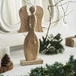 Heavenly Herald Wooden Angel - 7.5x15.75 4 Heavenly Herald Wooden Angel - 7.5x15.75 -Country Home Decor Store heavenly herald wooden angel 7 5x15 75 840233946078 image2 99123.1762554018
