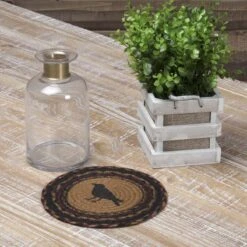 Heritage Farms Crow Jute Trivets - 8" Set Of 2 6 Heritage Farms Crow Jute Trivets - 8" Set Of 2 -Country Home Decor Store heritage farms crow jute trivets 8 set of 2 840528159893 image3 55109.1754090863