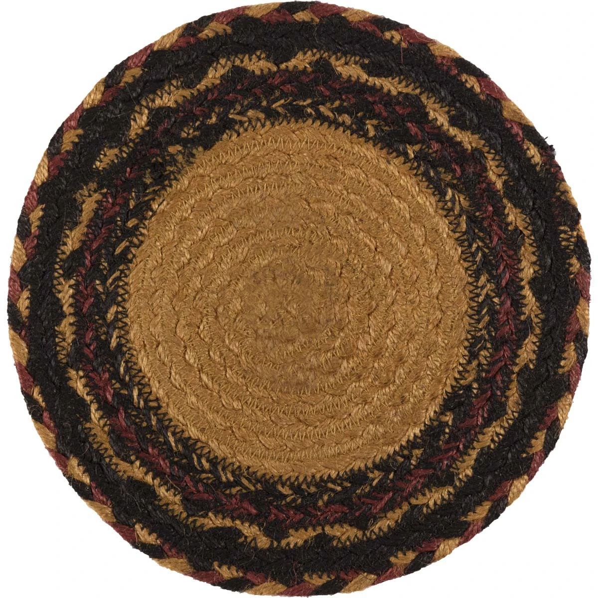 Heritage Farms Crow Jute Trivets - 8" Set Of 2 4 Heritage Farms Crow Jute Trivets - 8" Set Of 2 - Image 4