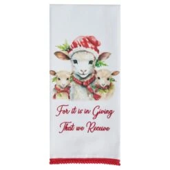 In Giving That We Receive Dishtowel