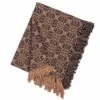 Marshfield Jacquard Black Afghan