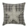My Country Applique Star Pillow - 6x6