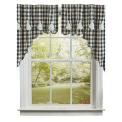 My Country Lined Layered Swags - Set Of 2 72x36"