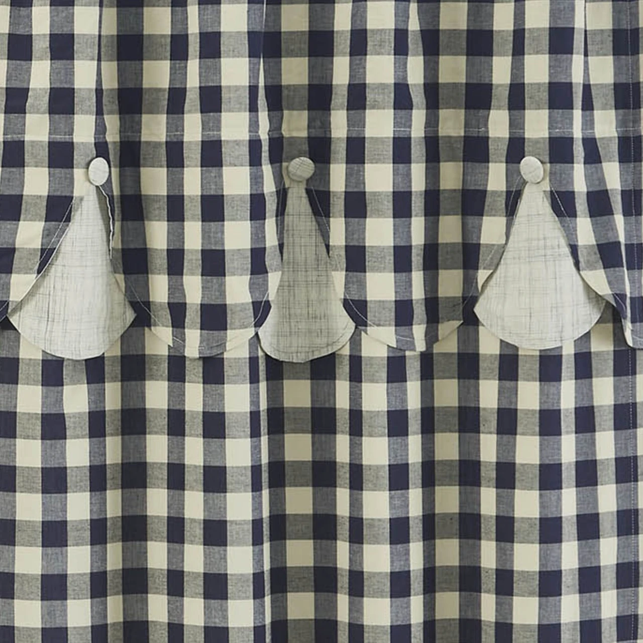 My Country Panel With Lined Layered Valance - Set Of 2 80x84 4 My Country Panel With Lined Layered Valance - Set Of 2 80x84 - Image 4