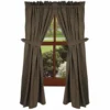 Newbury Gingham Black Panels - 72x63