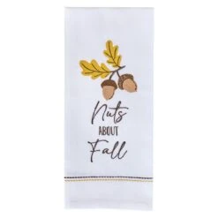 Nuts About Fall Decorative Dishtowels - Set Of 2