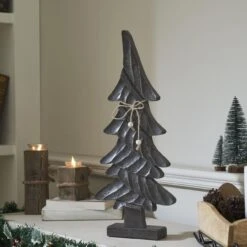 Primitive Pine Distressed Wooden Tree - Black 9x21 4 Primitive Pine Distressed Wooden Tree - Black 9x21 -Country Home Decor Store primitive pine distressed wooden tree black 9x21 840233944388 image2 92307.1763393152
