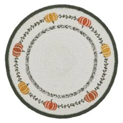 Pumpkin Bounty Stencil Trivet - 12"