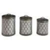Rooster Canisters - Set Of 3