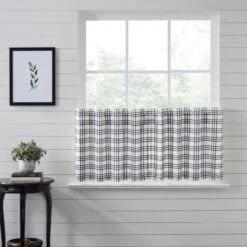 Sawyer Mill Black Plaid Tiers - 72x24 6 Sawyer Mill Black Plaid Tiers - 72x24 -Country Home Decor Store sawyer mill black plaid tiers 72x24 840233900124 image3 09950.1754091381