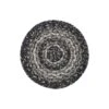 Sawyer Mill Black & White Jute Trivets - 8" Set Of 2