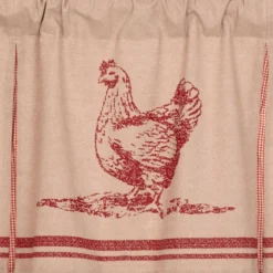 Sawyer Mill Red Chicken Valance - Pleated 60x20 7 Sawyer Mill Red Chicken Valance - Pleated 60x20 -Country Home Decor Store sawyer mill red chicken valance pleated 60x20 840528184550 image4 16422.1754082277