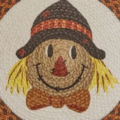 Scarecrow Braided Coasters - 4" Set Of 4 5 Scarecrow Braided Coasters - 4" Set Of 4 -Country Home Decor Store scarecrow braided coasters 4 set of 4 762242067783 image3 35270.1767019973