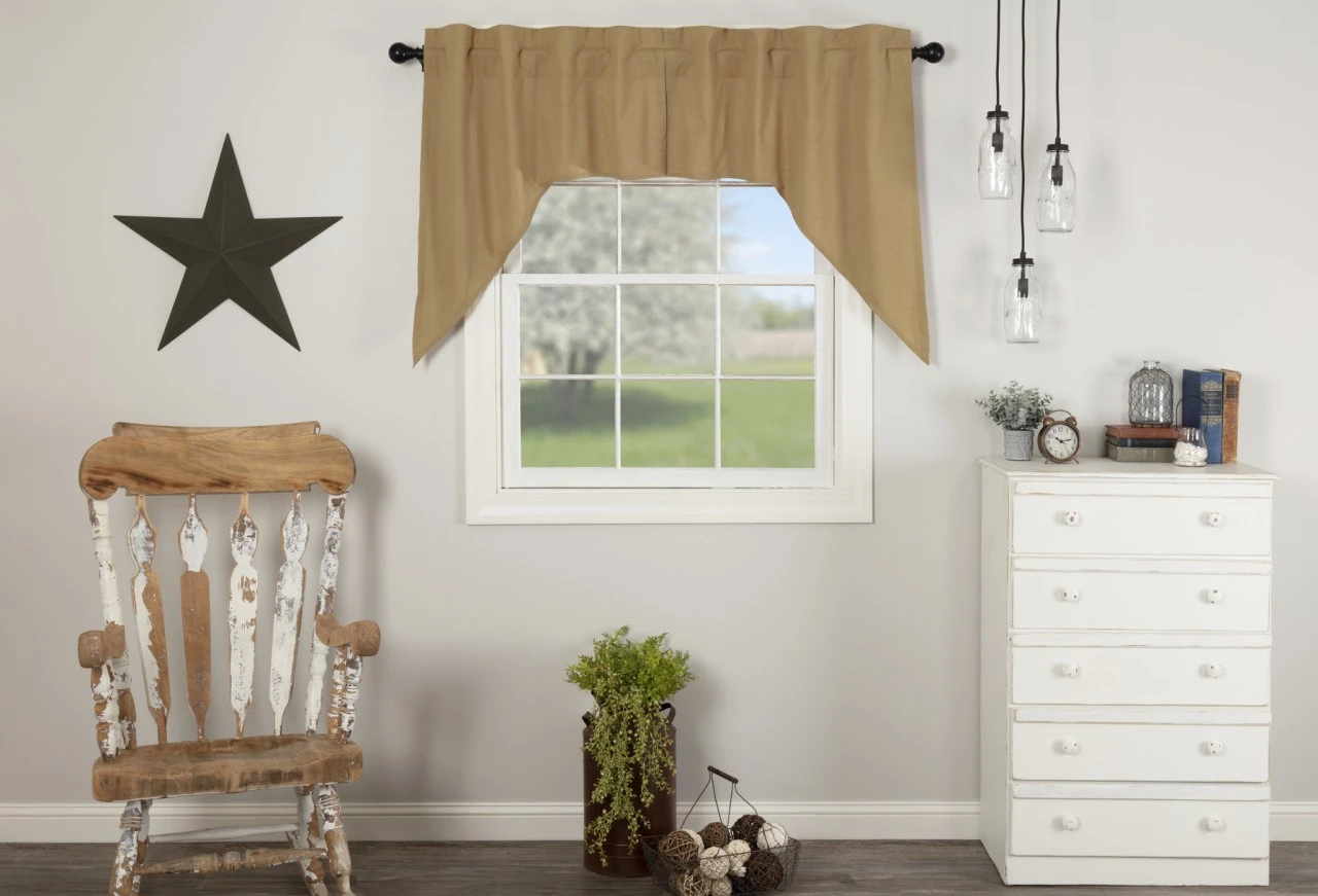 Simple Life Flax Khaki Swags - 72x36 3 Simple Life Flax Khaki Swags - 72x36 - Image 3