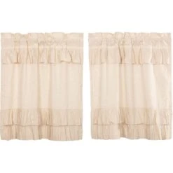 Simple Life Flax Natural Tiers - Ruffled 72x36 5 Simple Life Flax Natural Tiers - Ruffled 72x36 -Country Home Decor Store simple life flax natural tiers ruffled 72x36 840528184581 image2 48805.1754082626