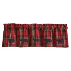 Sportsman Plaid Appliqued Bear Valance - 60x14 5 Sportsman Plaid Appliqued Bear Valance - 60x14 -Country Home Decor Store sportsman plaid appliqued bear valance 60x14 762242012806 image2 26650.1762804602