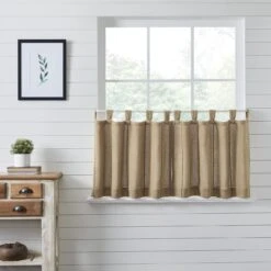 Stitched Burlap Natural Tiers - 72x24 6 Stitched Burlap Natural Tiers - 72x24 -Country Home Decor Store stitched burlap natural tiers 72x24 840233900438 image3 97832.1754099612