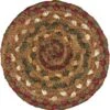 Tea Cabin Jute Coasters - Set Of 6