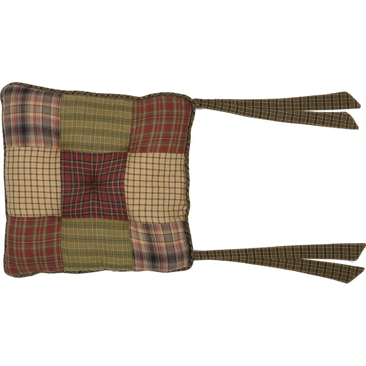Tea Cabin Patchwork Chair Pad 1 Tea Cabin Patchwork Chair Pad