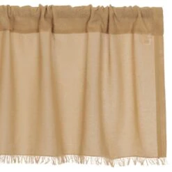 Tobacco Cloth Khaki Valance - 60x16