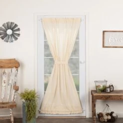 Tobacco Cloth Natural Door Panel - 40x72 -Country Home Decor Store tobacco cloth natural door panel 40x72 840528181641 image2 89229.1754100305