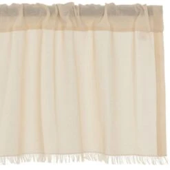 Tobacco Cloth Natural Valance - 60x16