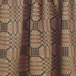 Trenton Jacquard Prairie Gathered Curtains - 72x63 7 Trenton Jacquard Prairie Gathered Curtains - 72x63 -Country Home Decor Store trenton jacquard prairie gathered curtains 72x63 648558020066 image4 52584.1754096465
