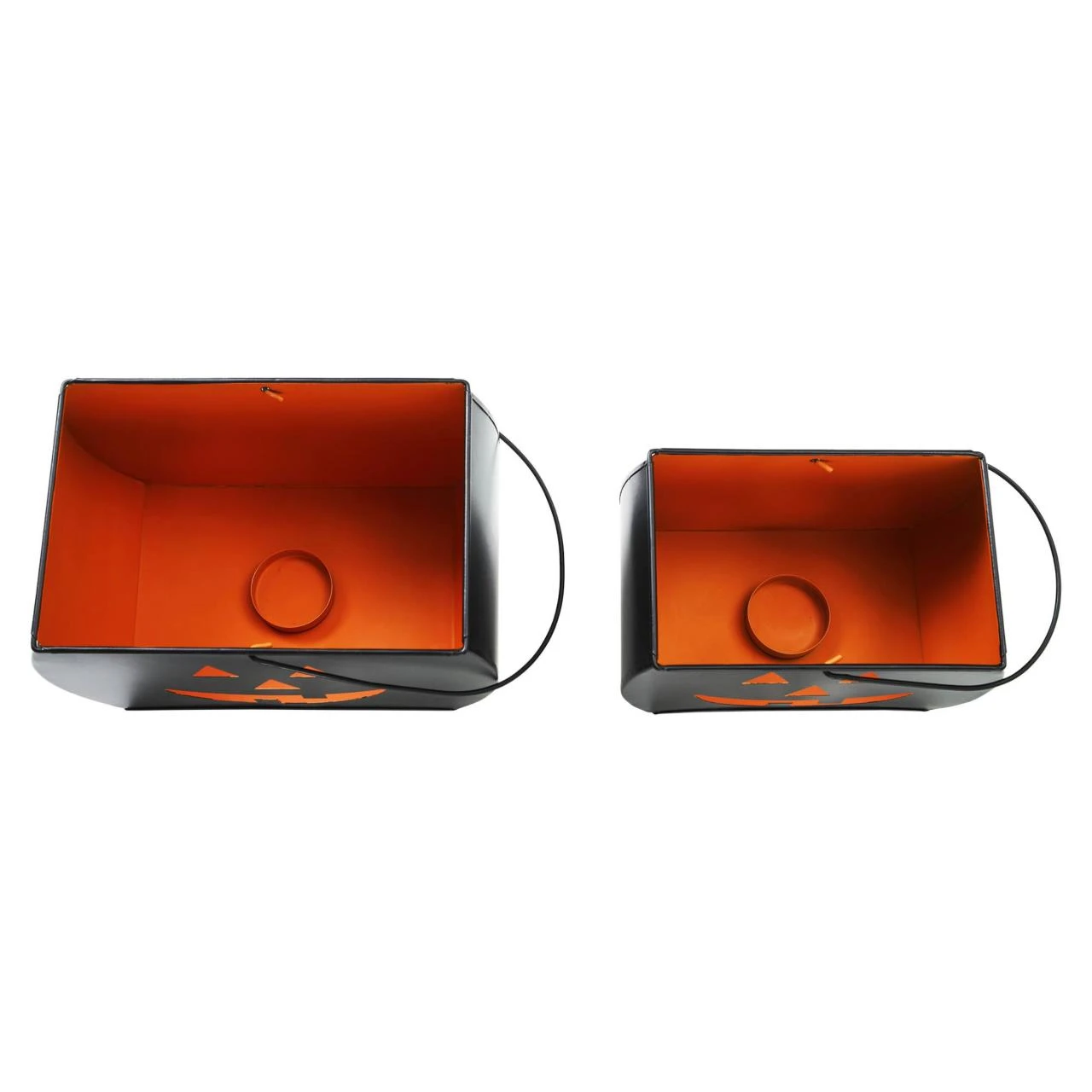 Trick Or Treat Tealight Holders - Black Set Of 2 5 Trick Or Treat Tealight Holders - Black Set Of 2 - Image 5