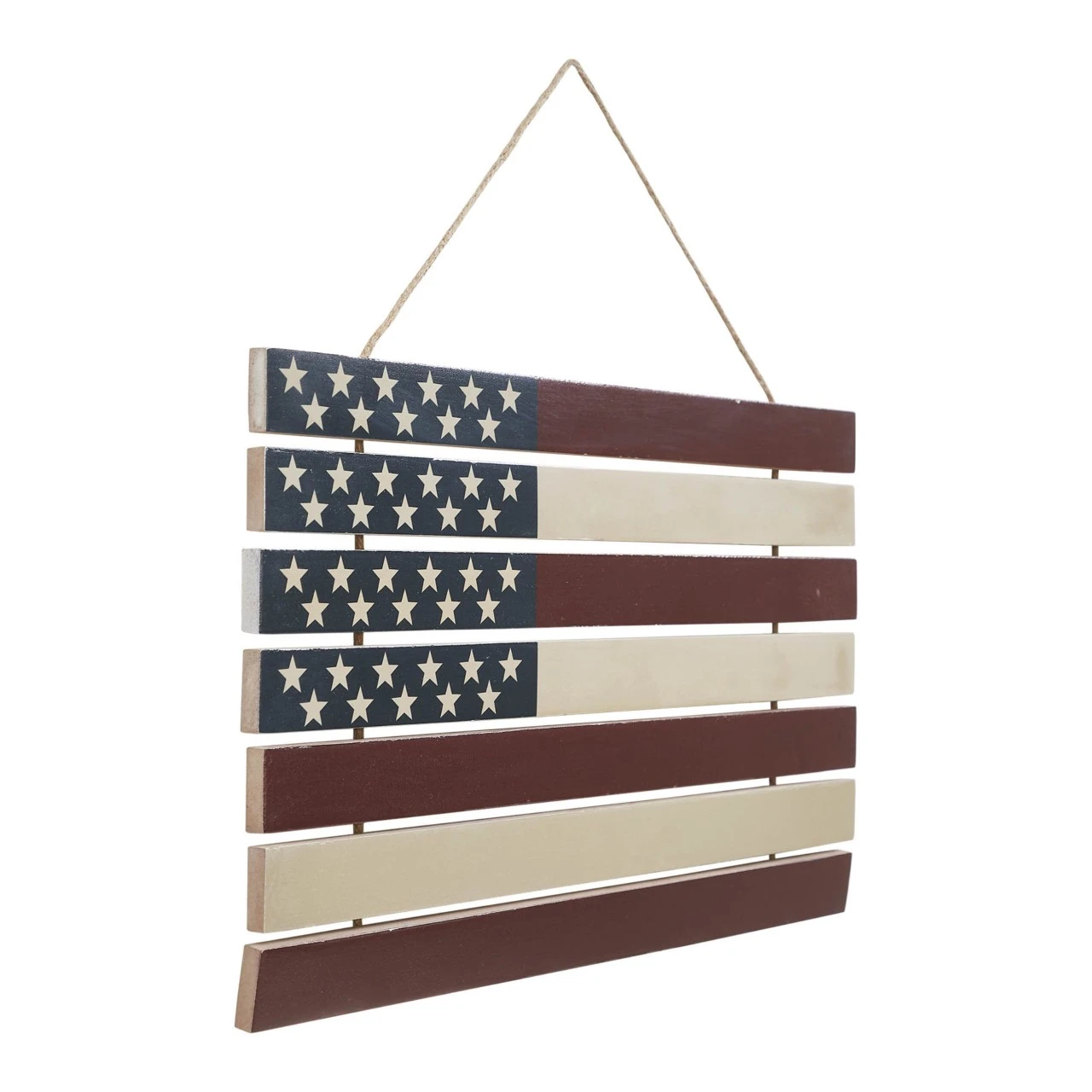 USA Flag Stacked Wall Hanging - 20x12 4 USA Flag Stacked Wall Hanging - 20x12 - Image 4