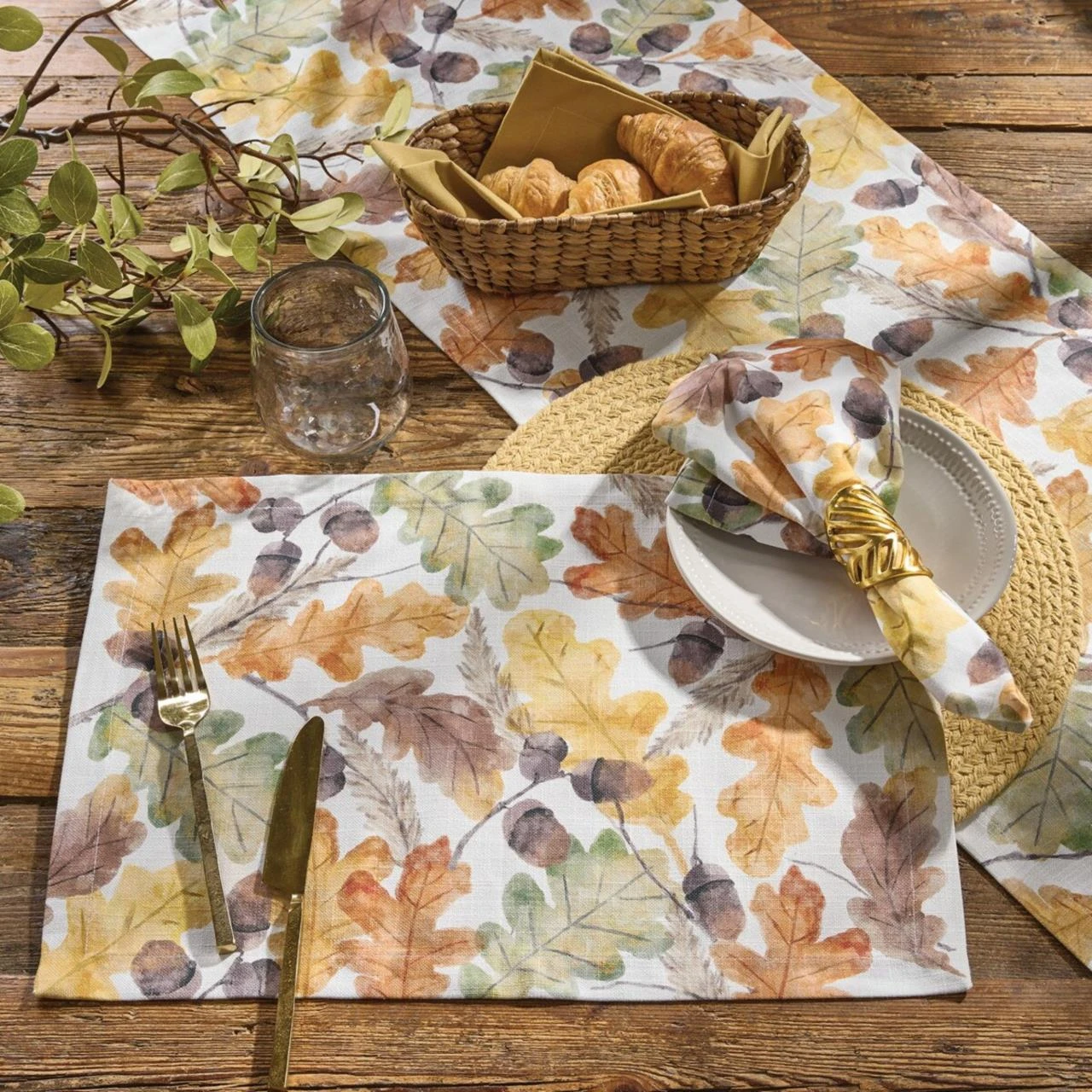 Valley Oak Napkins - Set Of 6 2 Valley Oak Napkins - Set Of 6 - Image 2