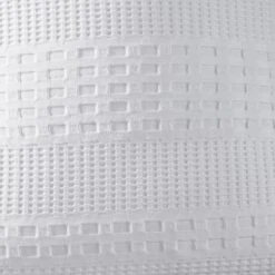 VHC Brands Waffle Weave White Throw Blanket - 50x60 -Country Home Decor Store vhc brands waffle weave white throw blanket 50x60 840233931746 image3 59971.1759775452