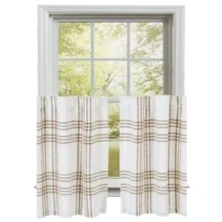 Wheat Plaid Tiers - Set Of 2 72x36