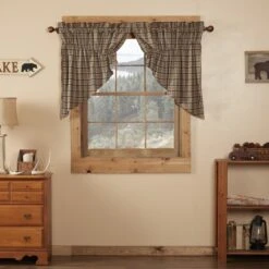 Wyatt Prairie Gathered Curtains - 72x36 6 Wyatt Prairie Gathered Curtains - 72x36 -Country Home Decor Store wyatt prairie gathered curtains 72x36 840528162916 image3 35255.1754094850