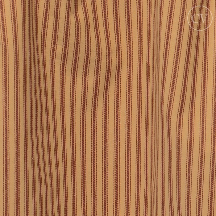 York Ticking Red Swags - 72x36 3 York Ticking Red Swags - 72x36 - Image 3